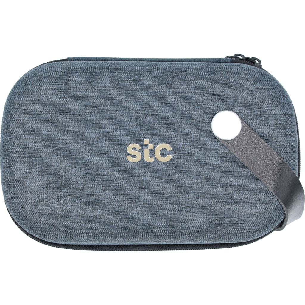 Accessory Organizer Bag with STC logo