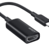 محول AUKEY AUKEY Unity Adapt HDMI من USB-C، يدعم دقة 4K، تصميم مدمج، باللون الأسفل