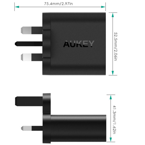 AUKEY Rapid Turbo wall charger with QC3.0 technology - Image 3
