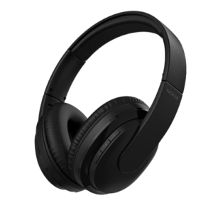 nokia wireless headphones, Bluetooth headphones, WHP-101, long battery life headphones, hands-free calling, deep bass sound, foldable headphones, black headphones.