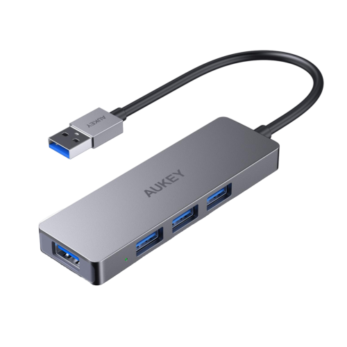 USB 3.0 adapter from AUKEY with 4 ports